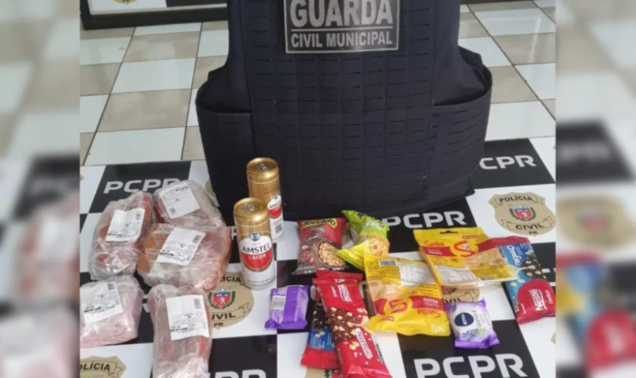 Homem com condenação de 36 anos é preso após furto em comércio no centro de Apucarana