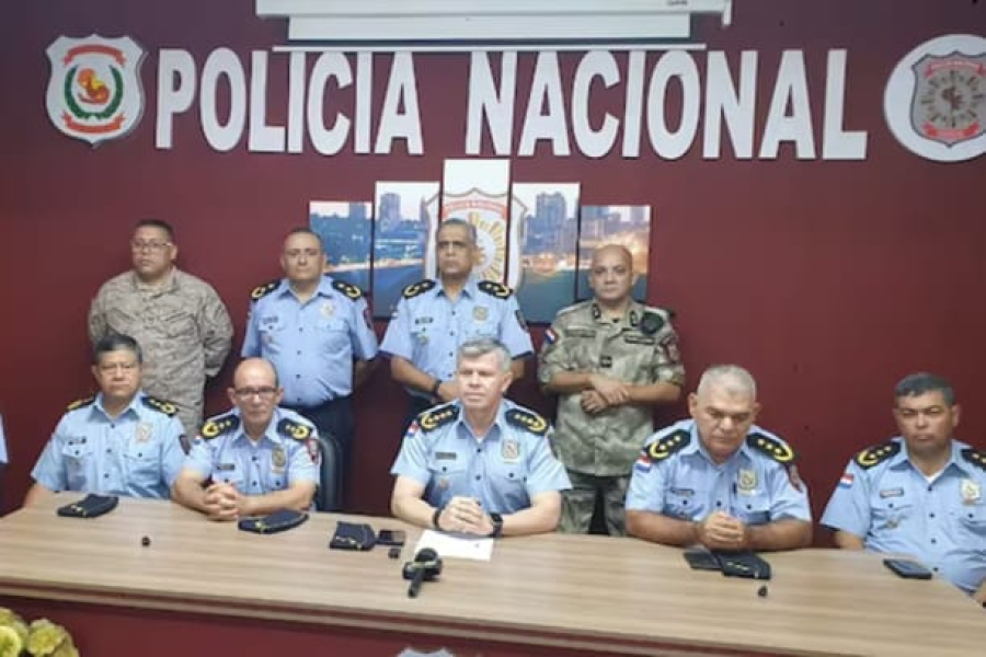 Mudança no comando policial ocorre após aumento da criminalidade em Ciudad del Este