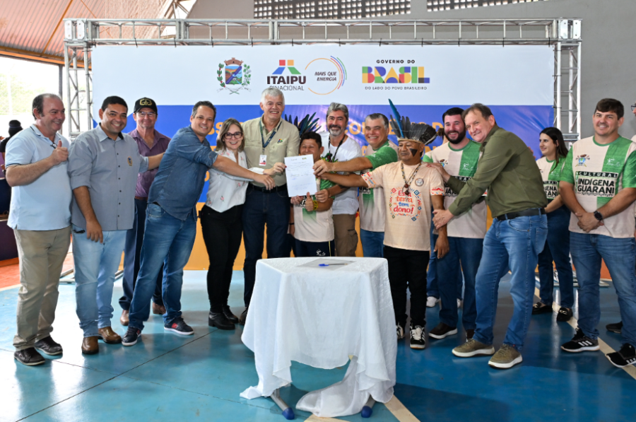 Itaipu investe R$ 13,2 milhões em obras de infraestrutura em Diamante do Oeste