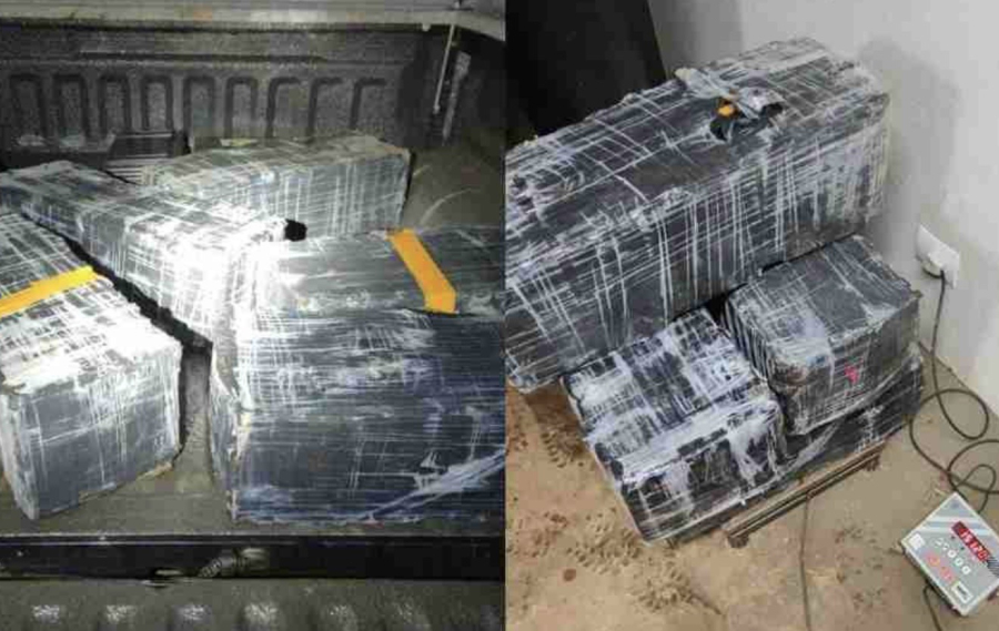 Mais de 150 quilos de maconha são apreendidos após confronto armado na fronteira em Foz do Iguaçu