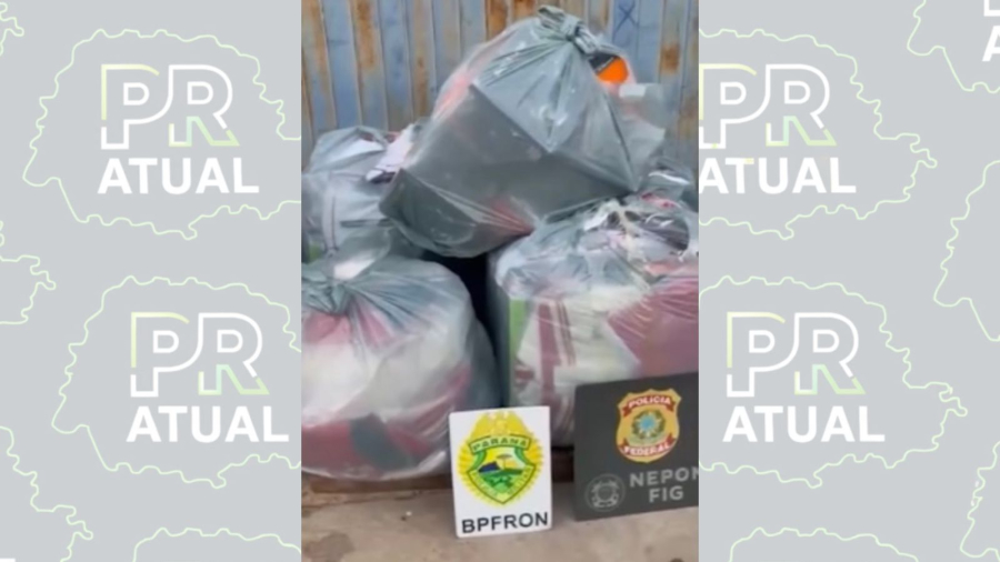 Depósito clandestino é descoberto em estacionamento em Foz do Iguaçu