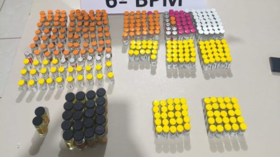 Homem é preso com centenas de ampolas de medicamentos contrabandeados no Oeste do Paraná